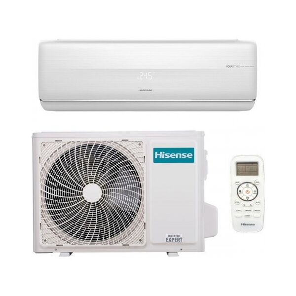 hisense mono split 9000 btu qf25xw00g qf25xw00w climatizzatore serie fresh master bianco wifi a+++ a+++ inverter r-32