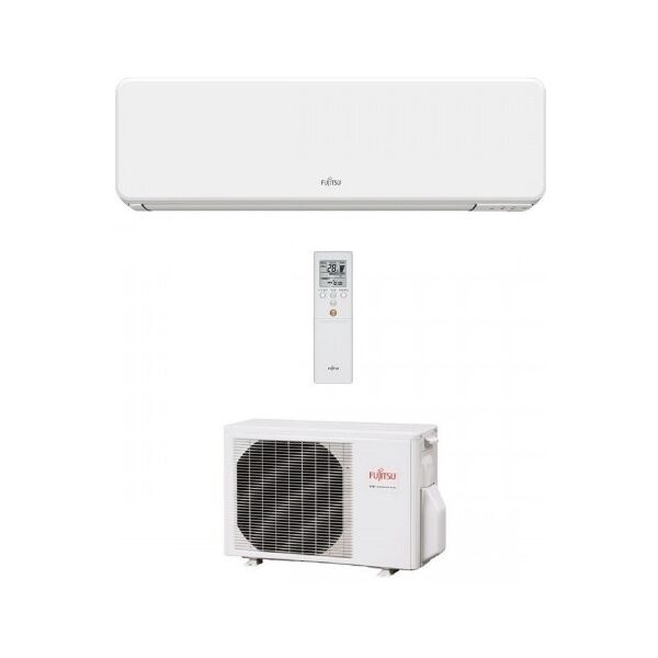 fujitsu mono split 9000 btu serie kg wifi asyg09kgtf aoyg09kgcb condizionatore parete 2.5 kw r-32 bianco