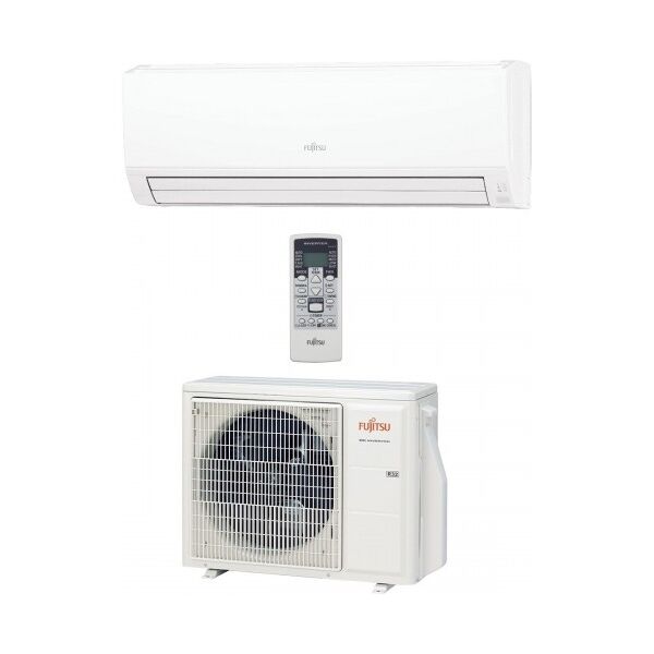 fujitsu mono split 18000 btu serie kl asyg18klca aoyg18klca condizionatore parete 5.0 kw r-32 bianco wifi opzionale