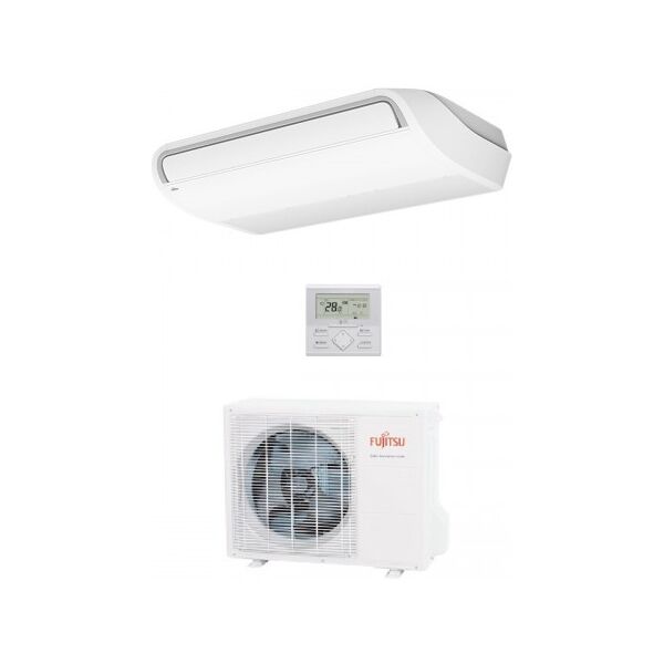 fujitsu mono split 18000 btu soffitto abyg18krta aoyg18kbtb condizionatore serie kr 5.0 kw r-32 monofase 220v