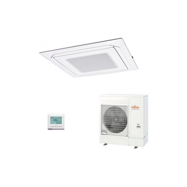 fujitsu mono split cassetta bianco 45000 btu auxg45krlb aoyg45kbtb condizionatore serie kr circular flow 12.0 kw monofase 220v