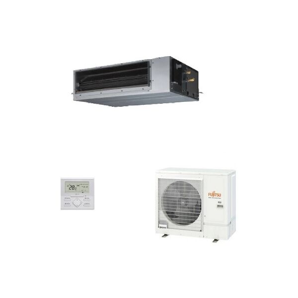 fujitsu mono split canalizzabile 30000 btu arxg30khtap aoyg30kbtb condizionatore kht media alta prevalenza r-32 monofase 220v