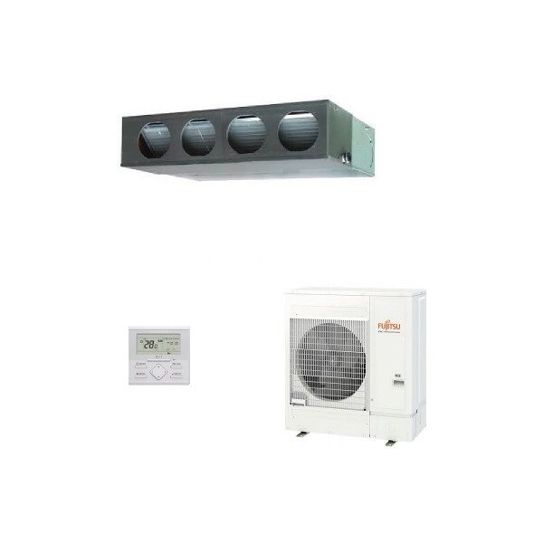 fujitsu mono split 45000 btu canalizzabile arxg45kmla aoyg45krta condizionatore serie arxg-km 12.0 kw r-32 trifase 380v