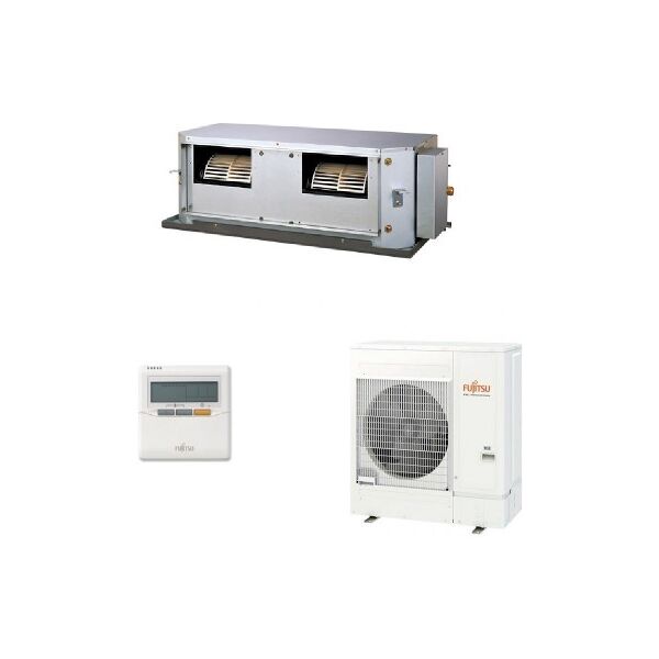 fujitsu mono split 45000 btu canalizzabile arxg45khta aoyg45kbtb condizionatore serie kh alta prevalenza 12.0 kw monofase 220v