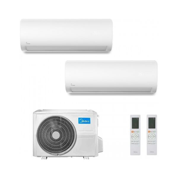 midea dual split 9+24 btu xtreme pro wf m4o-36fn8-q msagbu-09hrfn8 msagdu-24hrfn8 condizionatore r-32 wifi 2.5+7.0 kw