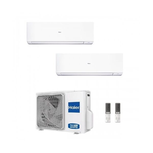 haier dual split 7+12 btu expert bianco wifi 2.0+3.5 kw 2u40s2sm1fa as20xcahra as35xcahra condizionatore r-32