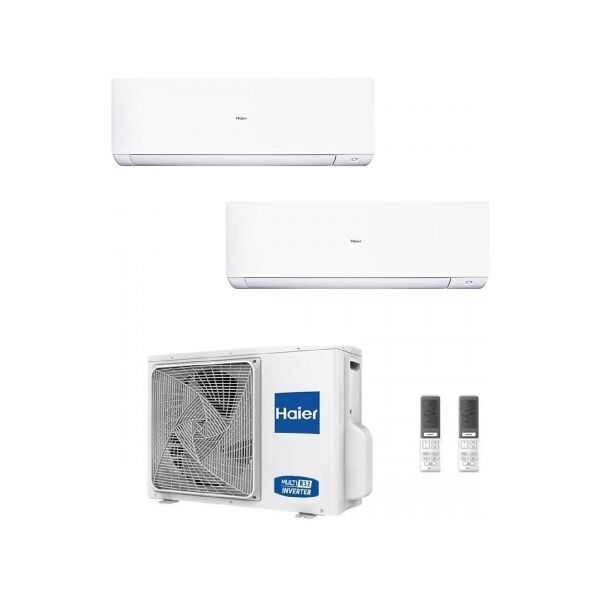 haier dual split 7+12 btu expert bianco wifi 2.0+3.5 kw 2u50s2sm1fa-3 as20xcahra as35xcahra condizionatore r-32