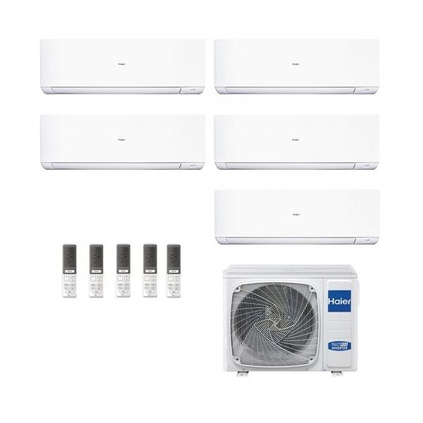 haier penta split 7+7+7+7+7 expert bianco 5u90s2ss5fa 5x as20xcahra condizionatore wifi 2.0+2.0+2.0+2.0+2.0 kw r-32