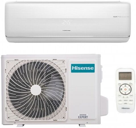 hisense mono split 9000 btu qf25xw00g qf25xw00w climatizzatore serie fresh master bianco wifi a+++ a+++ inverter r-32