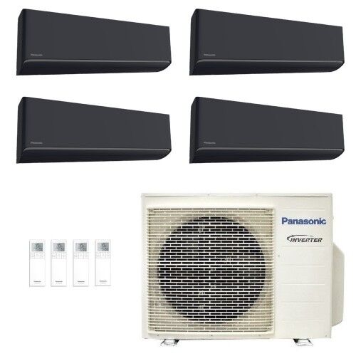 Panasonic Quadri Split 7+7+7+12 CU-4Z80TBE CS-XZ20ZKEW-H CS-XZ20ZKEW-H CS-XZ20ZKEW-H CS-XZ35ZKEW-H Condizionatore Grafite