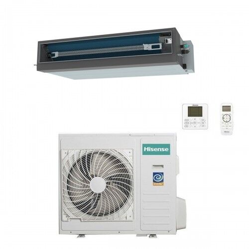 Hisense Mono Split Canalizzato 40800 Btu AUD125UX4REH8 AUW125U6RN8 T Turbo Climatizzatore 380 v Trifase R-32 WiFi Opz