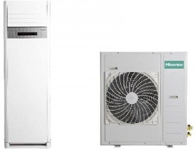 Hisense Mono Split Colonna 47600 Btu AUF140UR4RMPA AUW140U6RT  Climatizzatore Pavimento Trifase 380 v R-32