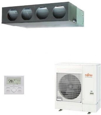 Fujitsu Mono Split Canalizzabile 45000 Btu ARXG45KMLA AOYG45KQTA Condizionatore ECO KM R-32 Trifase 380v