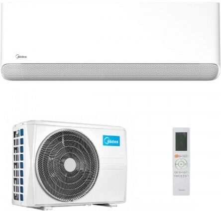 Midea Mono Split 12000 Btu Breezeless E MSCB1BU-12HRFN8 MOX103-12HFNX Condizionatore Bianco WiFi 3.5 kW R-32