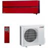 Mitsubishi Mono Split 18000 Btu MSZ-LN50VG2R MUZ-LN50VG Condizionatore Rosso Rubino 5.0 kW Kirigamine Style WiFi A+++ A++ R-32