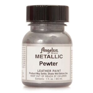 Angelus Tintura Metallica per Sneakers in Pelle e Tessuto - Metallic - 143 Pewter / Argento
