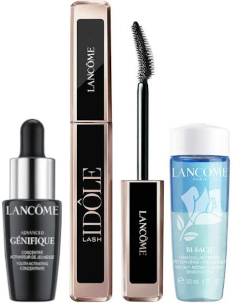 Lancome Lash Idôle Confezione Mascara 01 Black + 10 ML Siero Viso + 30 ML Bi-facil Struccante Occhi