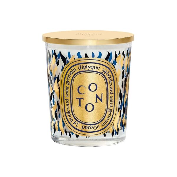 diptyque paris candela coton con coperchio holiday 2023 190 gr