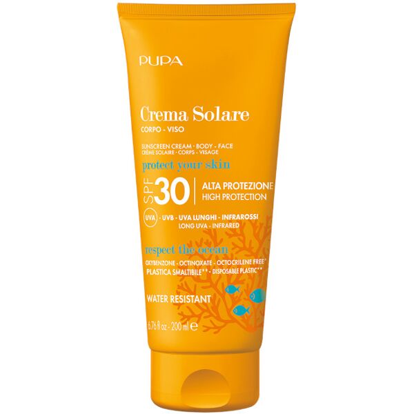 pupa crema solare spf 30 viso/corpo 200 ml