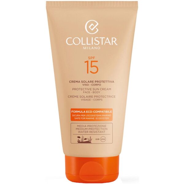 collistar crema solare protettiva viso / corpo spf 15 150 ml