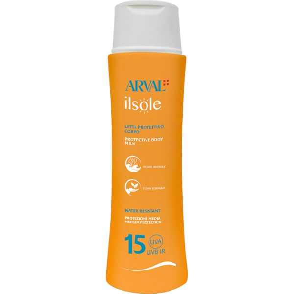 arval il sole - latte protettivo corpo spf 15 200 ml