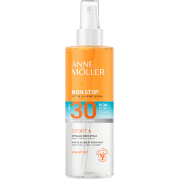 anne möller non stop active sun protection spf 30 sport 150 ml