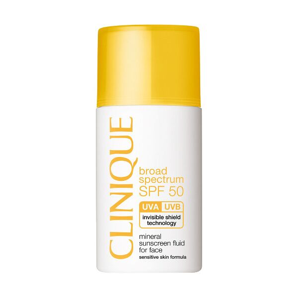 clinique mineral sunscreen lotion for face spf 50 - fluido protettivo viso pelli sensibili 30 ml