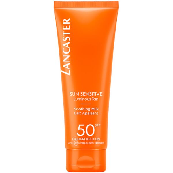 lancaster sun sensitive - soothing milk spf 50 body 125 ml