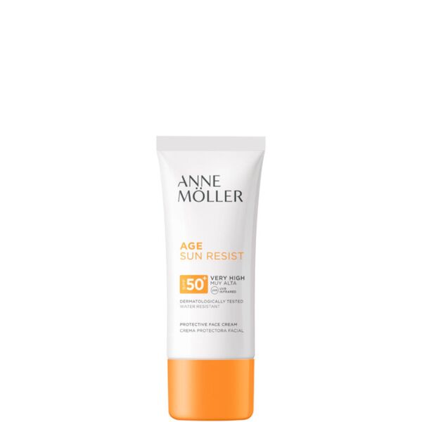 anne möller age sun resist protective face cream spf 50+ viso 50 ml