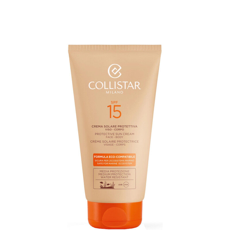 collistar crema solare protettiva viso / corpo spf 15 150 ml