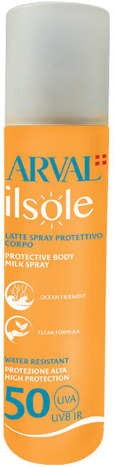 arval il sole - latte spray protettivo corpo spf 50 200 ml