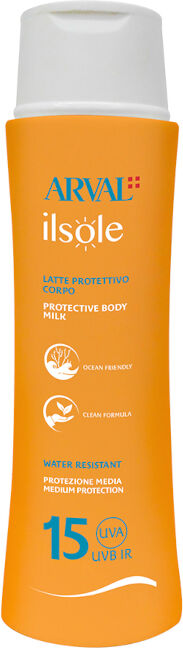 arval il sole - latte protettivo corpo spf 15 200 ml