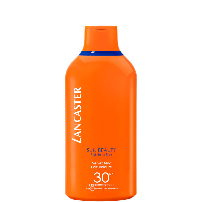 lancaster velvet tanning milk body spf 30 emulsione fluida vellutata 400 ml