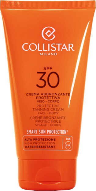 collistar crema abbronzante protezione ultra viso e corpo water resistant spf 30 150 ml