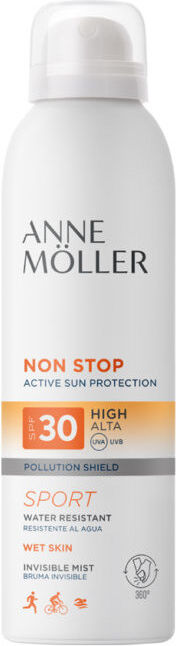 anne möller non stop invisible mist spf 30 sport corpo 200 ml