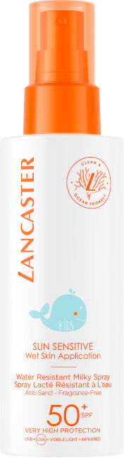 lancaster sun sensitive - water resistant milky spray for kids spf50+ 150 ml