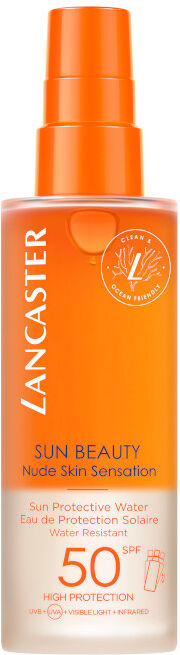 lancaster sun beauty - sun protective water spf 50 body 150 ml