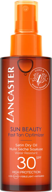 lancaster sun beauty - satin dry oil spf 30 body 150 ml