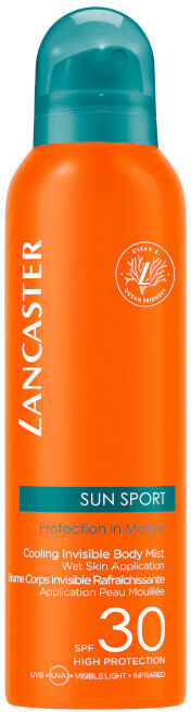 lancaster sun sport - cooling invisible body mist spf 30 200 ml