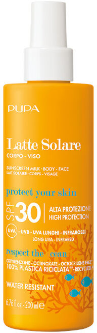 pupa latte solare spf 30 viso/corpo 200 ml