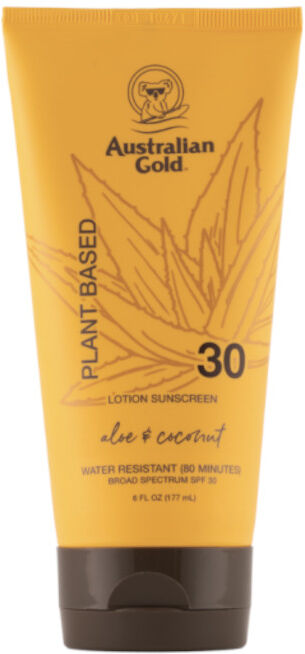 Australian Gold Plant Based Lotion Sunscreen Aloe & Coconut SPF 30 177 ML