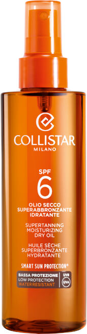 Collistar olio secco superabbronzante idratante water resistant spf 6 200 ML