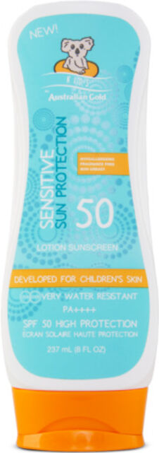 Australian Gold Sensitive Sun Protection SPF 50 Kids 237 ML