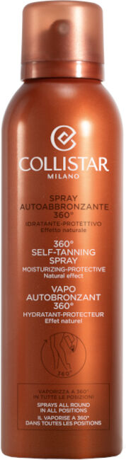 Collistar spray autoabbronzante 360 idratante protettivo effetto naturale vaporizza a lozione 150 ML