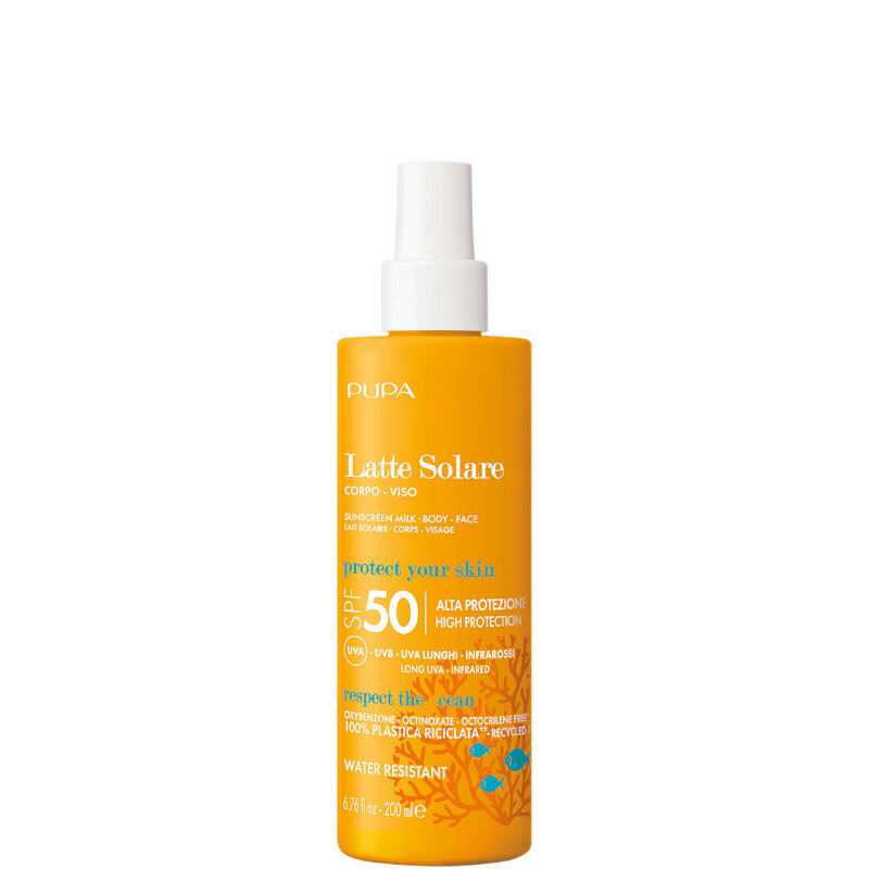 Pupa Latte Solare SPF 50 Viso/Corpo 200 ML