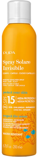 Pupa Spray Solare Invisibile SPF 15 Corpo 200 ml