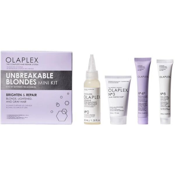 olaplex olaplex unbreakable blondes mini kit mini kit blonde