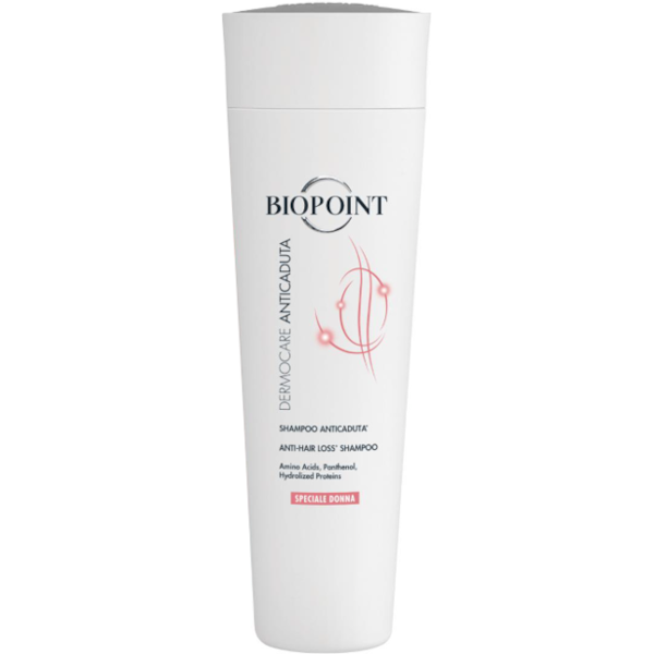 biopoint dermocare shampoo anticaduta capelli fragili speciale donna* 200 ml