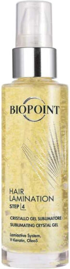 biopoint hair lamination cristallo gel sublimatore 50 ml