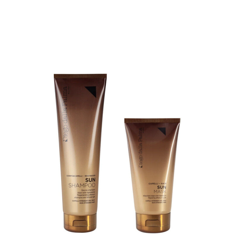 Diego Dalla Palma Travel Sun Hair Set 100 ML Shampoo + 50 ML Maschera capelli